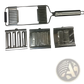 Stainless Steel Multi Grater and Slicer Set