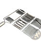 Stainless Steel Multi Grater and Slicer Set