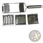 Stainless Steel Multi Grater and Slicer Set