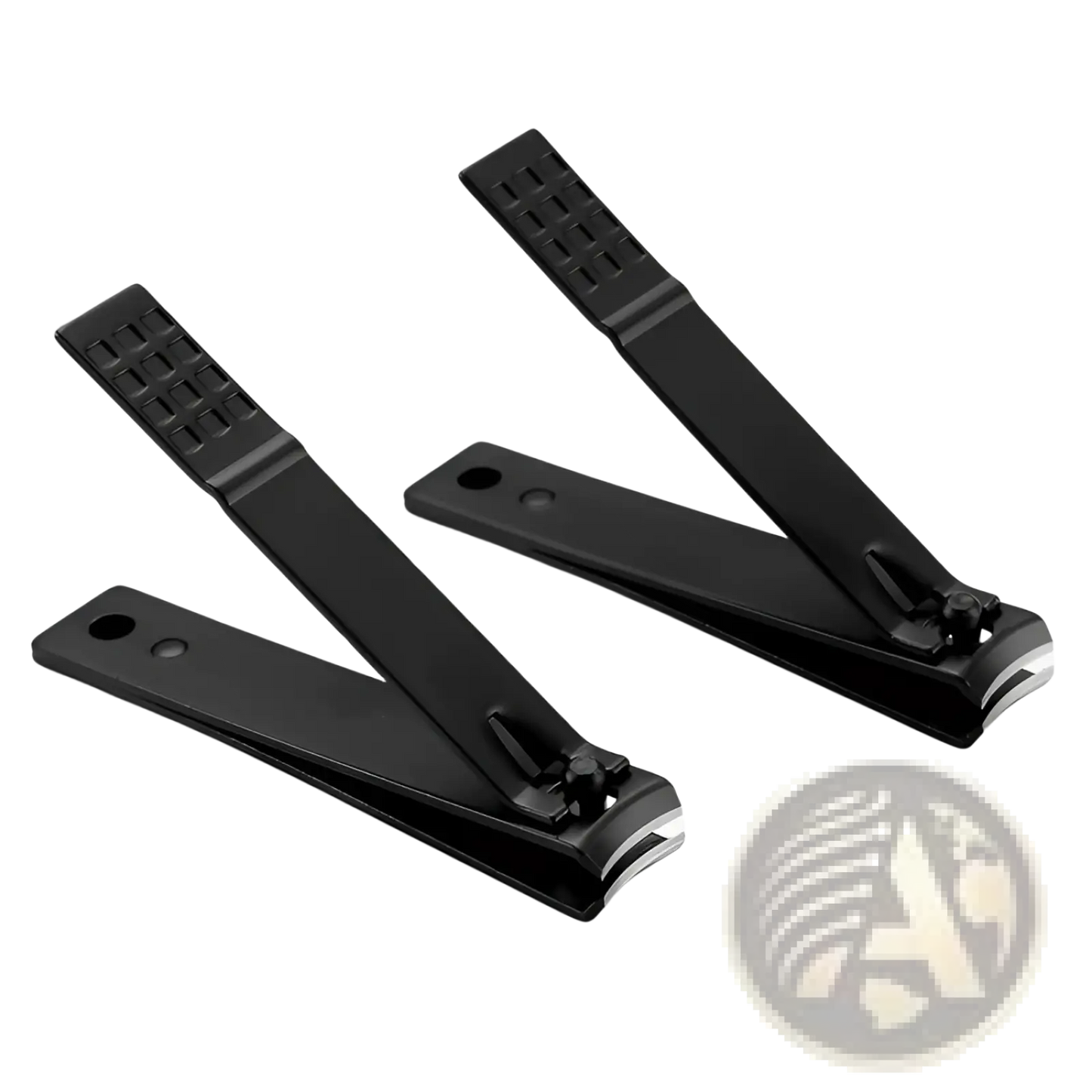 Stainless Steel Nail Clippers with Textured Grip