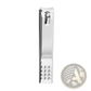 Stainless Steel Nail Clippers with Textured Grip