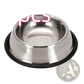 Stainless Steel Pet Bowls with Non Slip Rubber Base