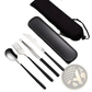 Stainless Steel Portable Cutlery Set with Case
