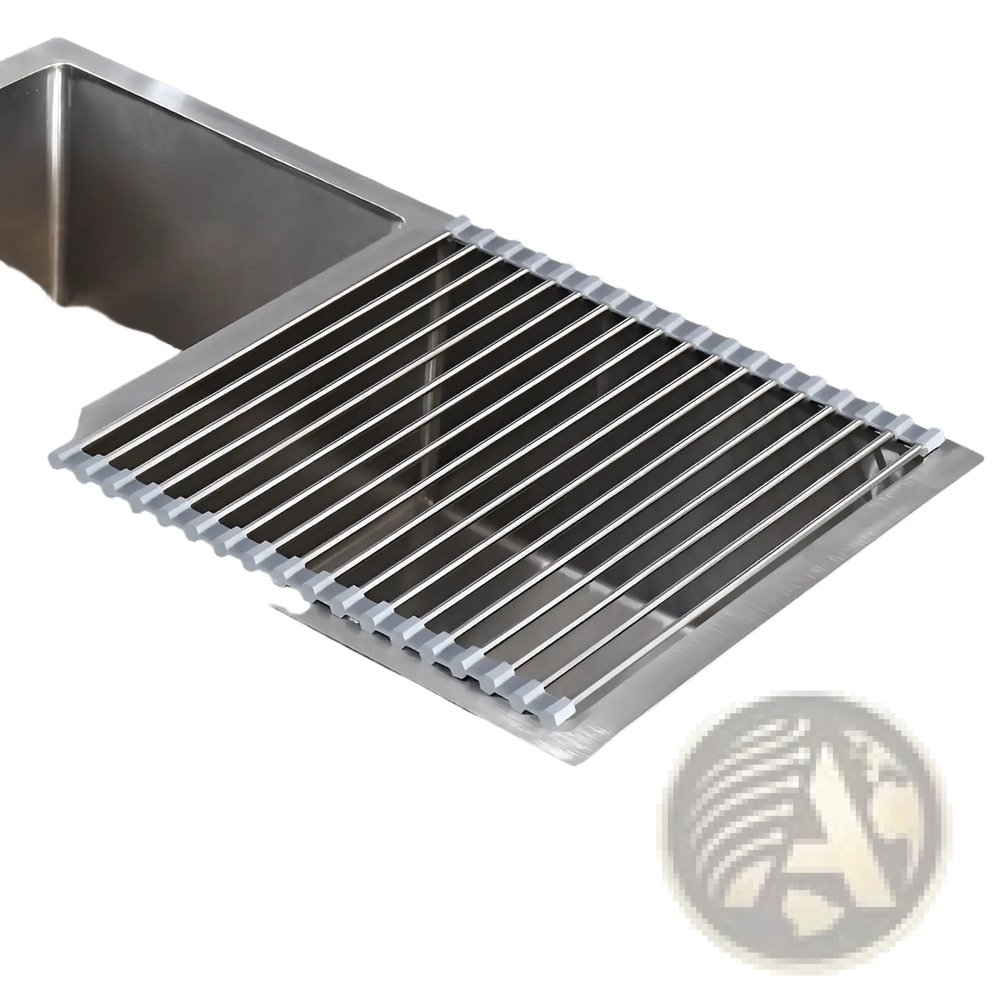 Stainless Steel Roll Up Dish Drying Rack for Sink