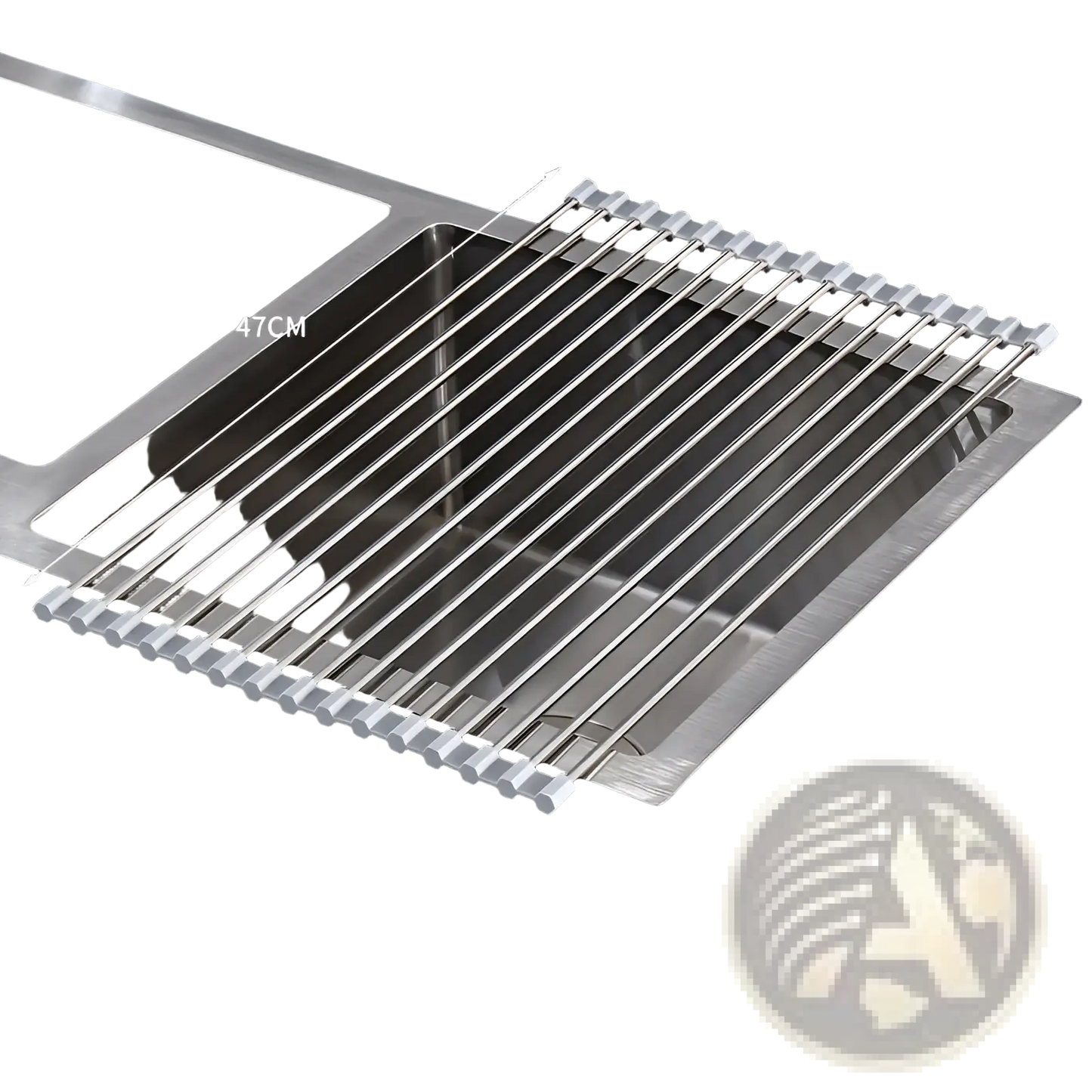 Stainless Steel Roll Up Dish Drying Rack for Sink