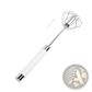 Stainless Steel Semi Automatic Rotating Egg Beater Whisk