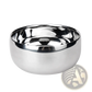 Stainless Steel Shaving Soap Bowl with Lid