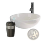 Stainless Steel Toothbrush Holder in Oil Rubbed Bronze