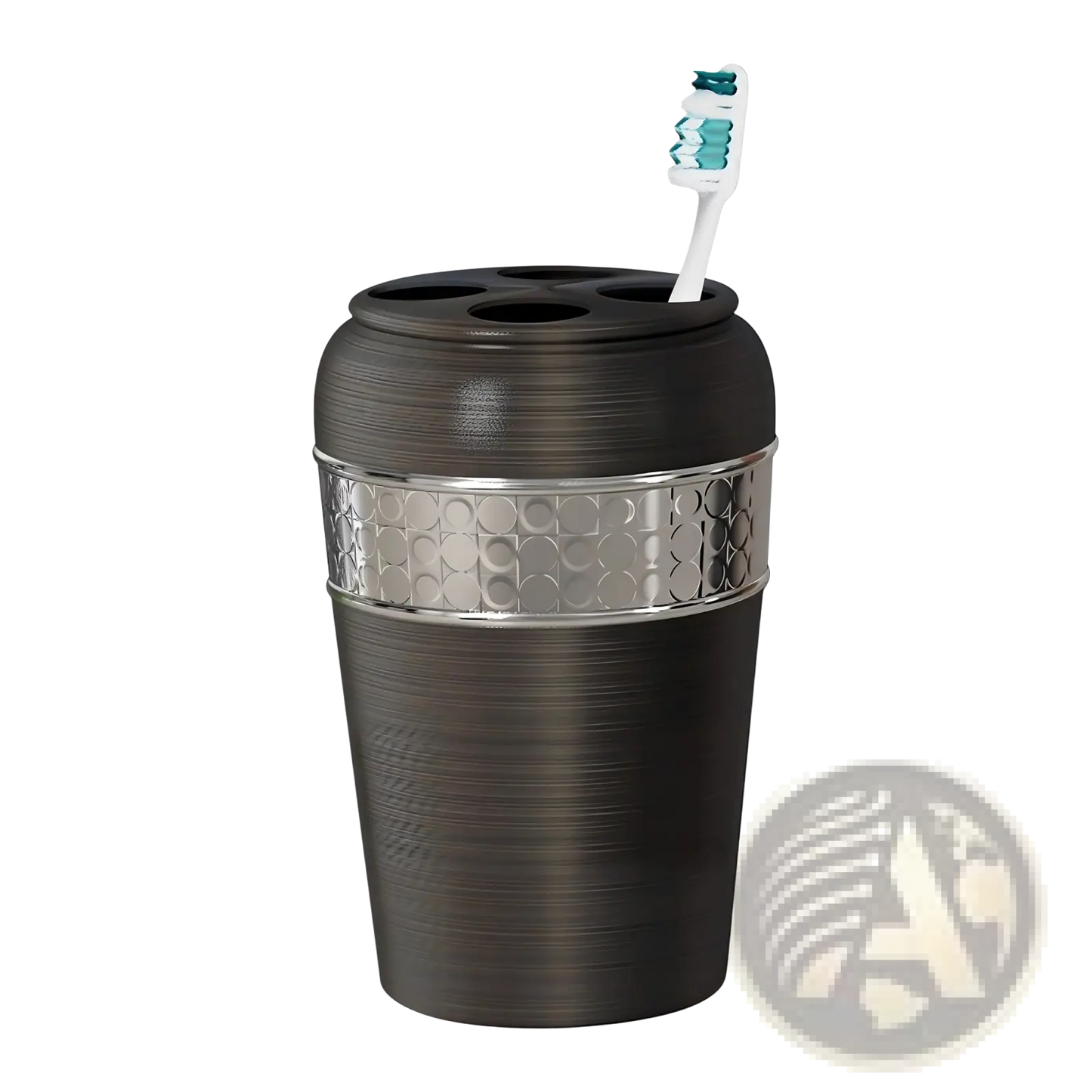 Stainless Steel Toothbrush Holder in Oil Rubbed Bronze