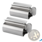 Stainless Steel Toothpaste Squeezer and Holder Set