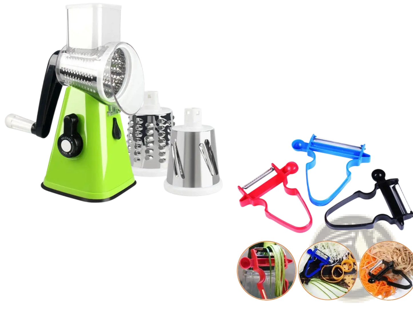 Stainless Steel Vegetable Peeler Set 3 Pack