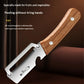 Stainless Steel Vegetable Peeler with Wood Handle 2pc