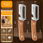 Stainless Steel Vegetable Peeler with Wood Handle 2pc