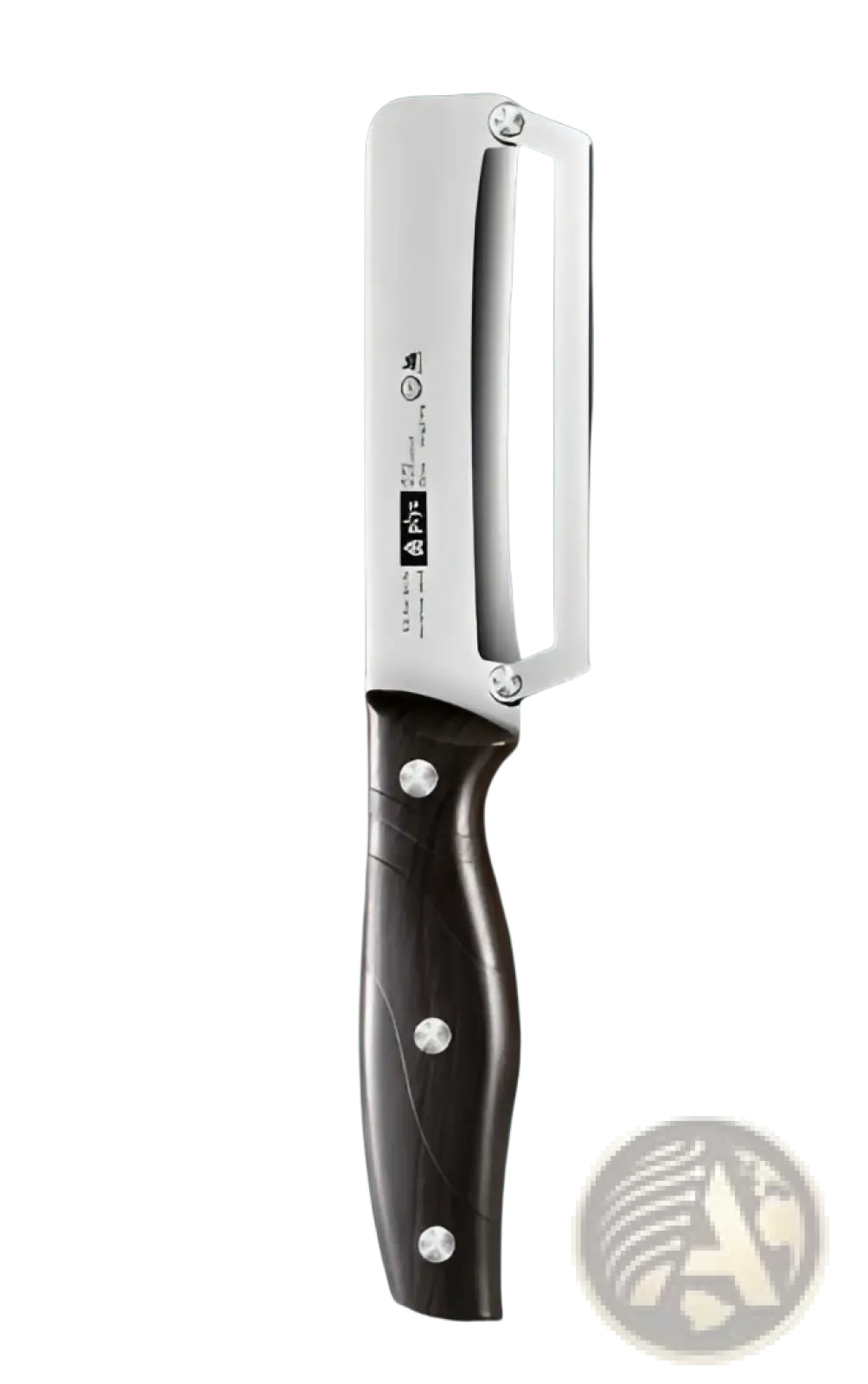 Stainless Steel Vegetable Peeler with Wood Handle 2pc