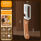 Stainless Steel Vegetable Peeler with Wood Handle