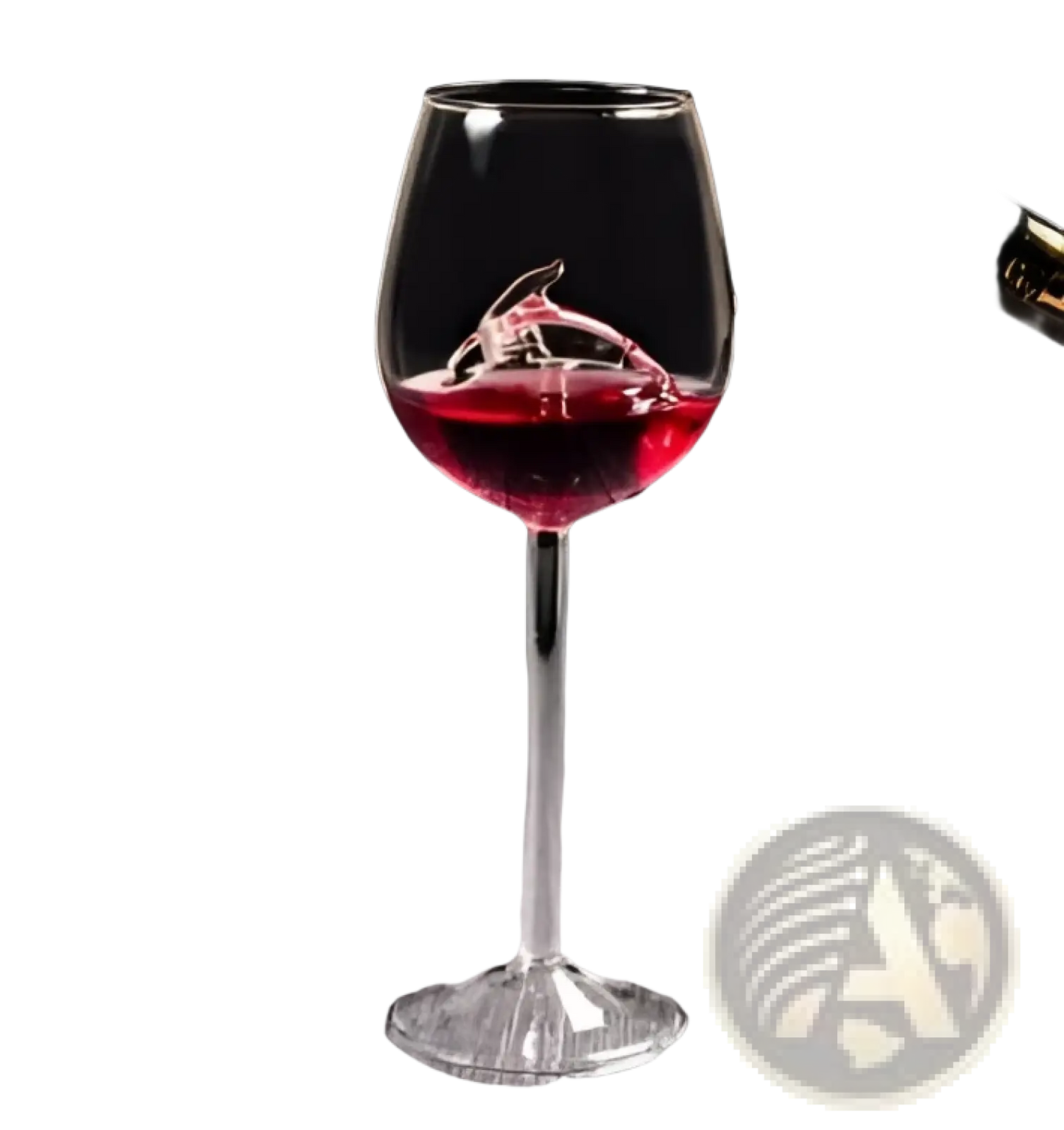 Starfish Sea Horse Crystal Red Wine Glass 400ml