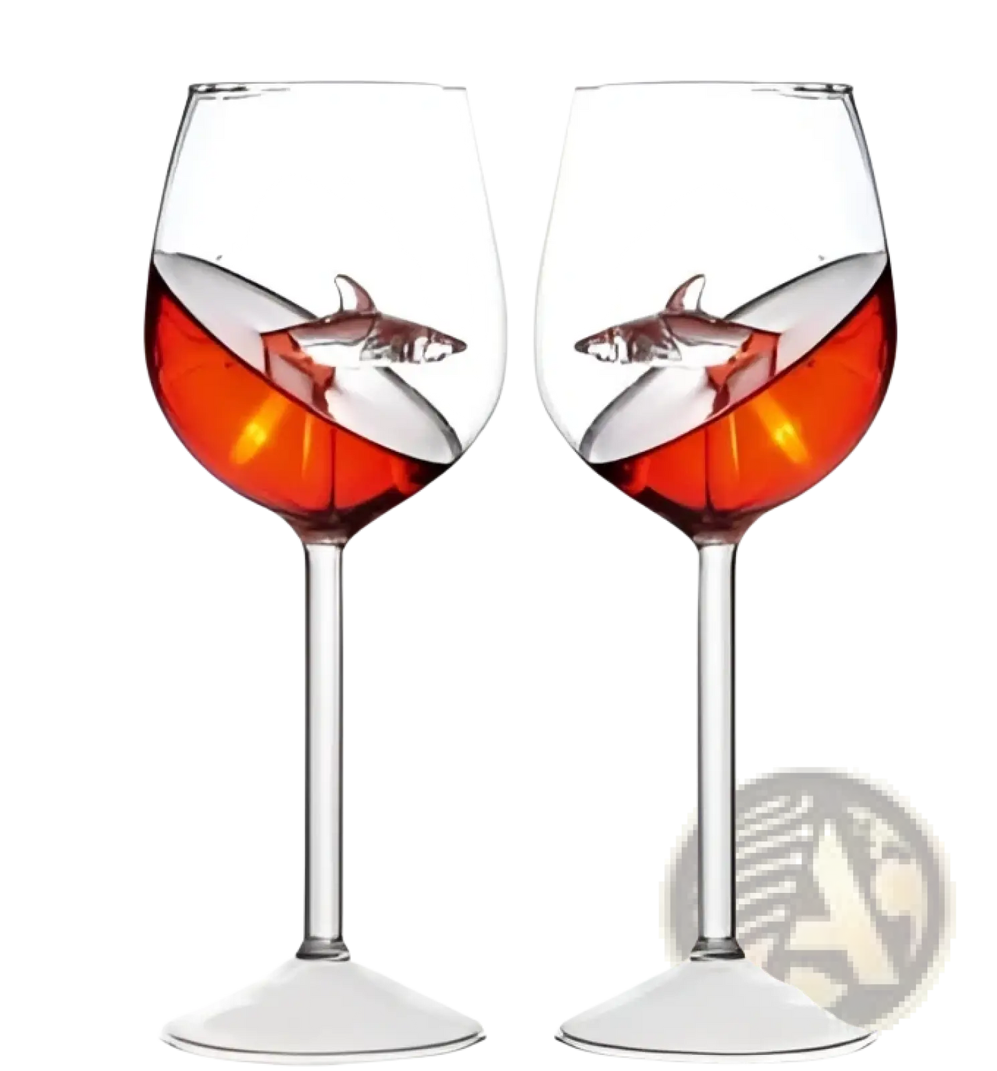 Starfish Sea Horse Crystal Red Wine Glass 400ml