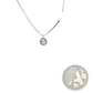 Sterling Silver Baroque Pearl Starry Sky Necklace