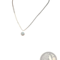 Sterling Silver Baroque Pearl Starry Sky Necklace