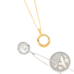 Sterling Silver Round Freshwater Pearl Pendant Necklace