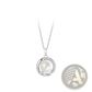 Sterling Silver Round Freshwater Pearl Pendant Necklace