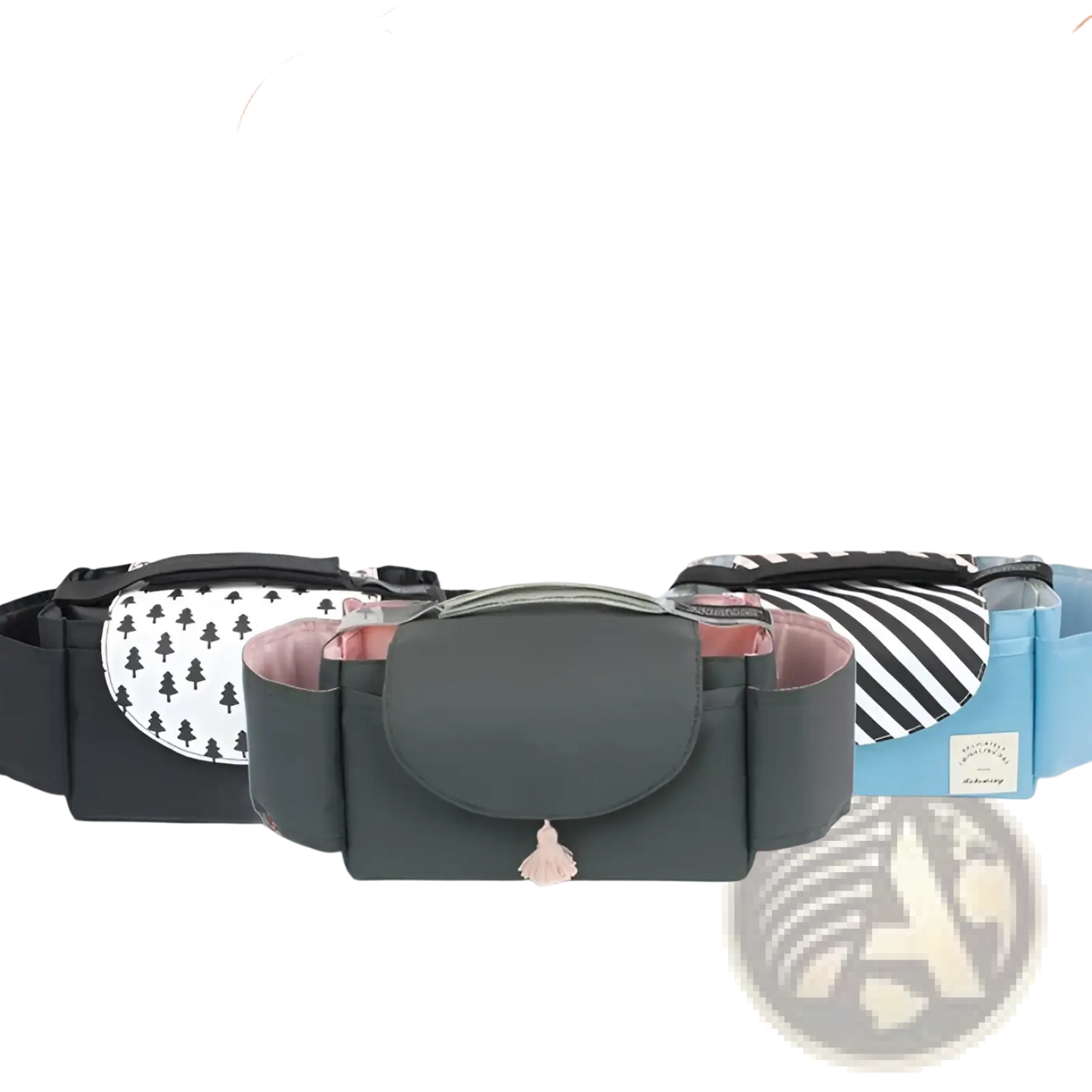 Stroller Organizer Bag with Multi Storage Pockets