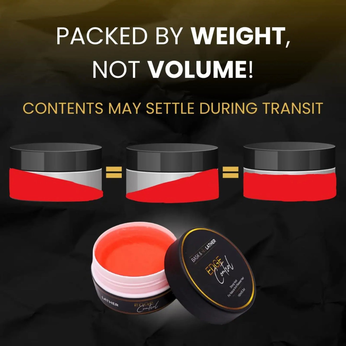 Strong Hold Edge Control Styling Hair Wax 150ml