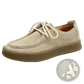 Suede British Style Casual Lace Up Leather Shoes