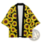 Sunflower Kimono Jacket Loose Fit Men's Cardigan