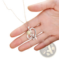 You are my Sunshine Sunflower Heart Pendant Necklace