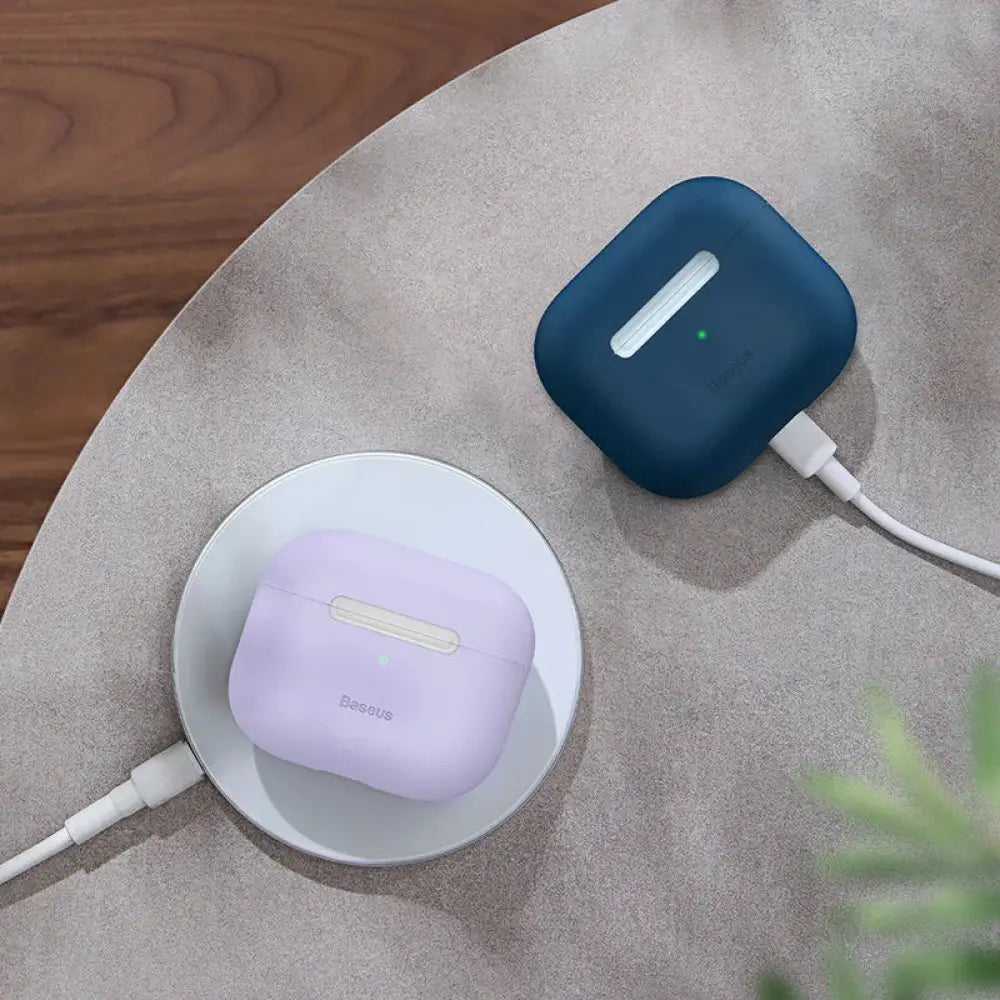 Ultra-thin Minimalist Silicone Airpods Case Cover