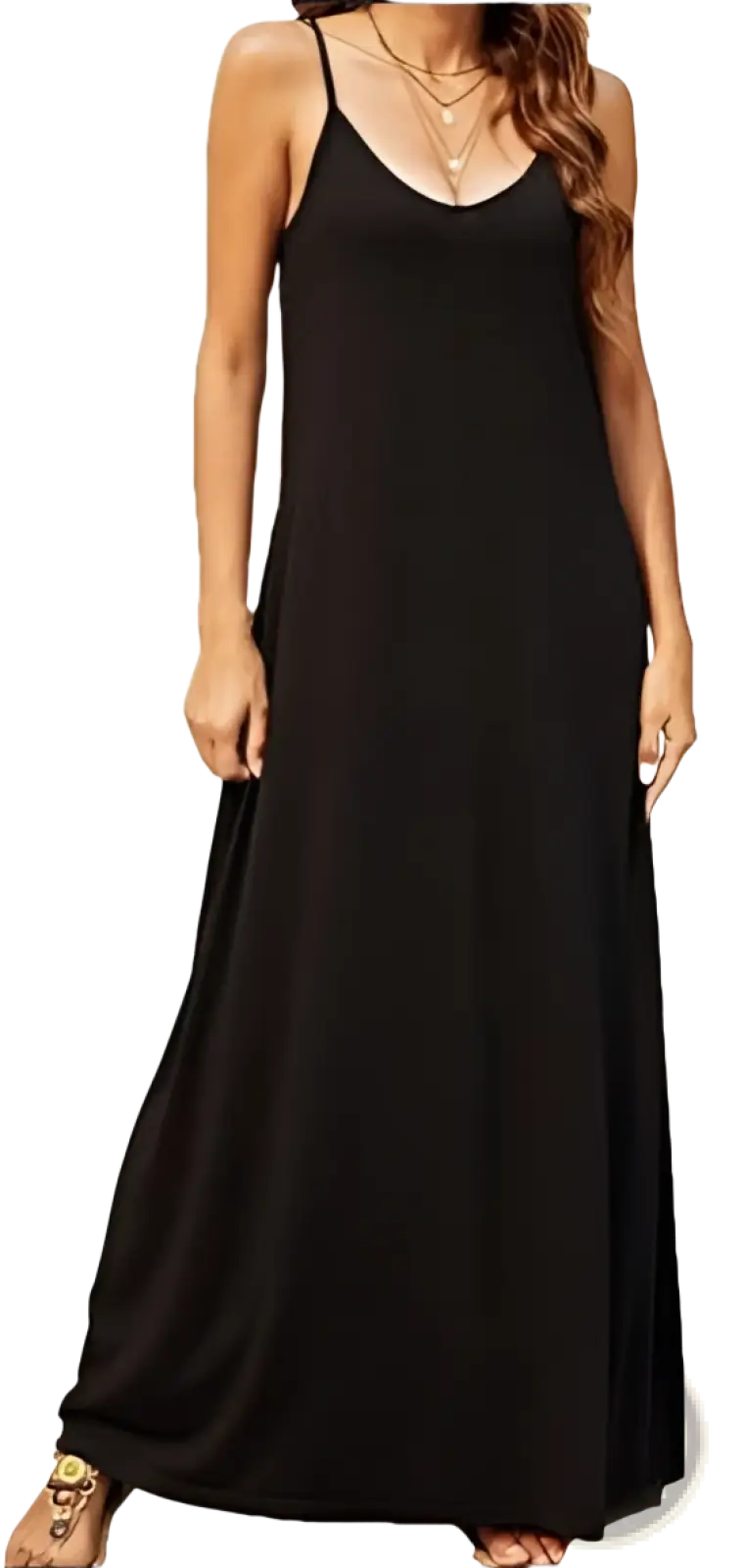 Supnier Women's Bohemian Floral and Graphic Maxi Dress