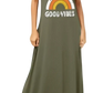 Supnier Women's Bohemian Floral and Graphic Maxi Dress