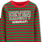 Carter's Boy's Baby 2 Pc Cotton Never Naughty Pajama Set Green Multi Size 12