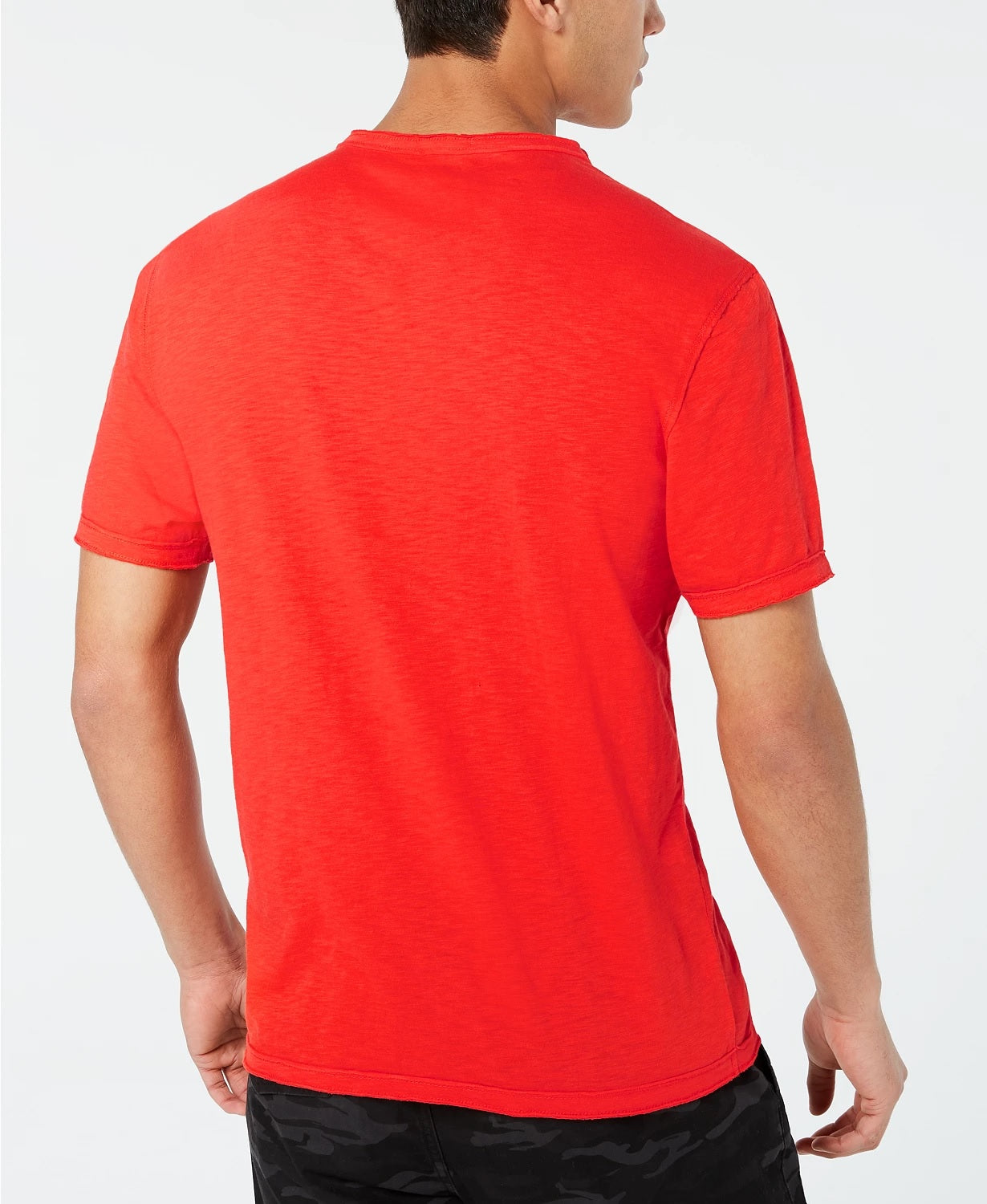 INC International Concepts Men's Skull & Cross Bones T-Shirt Red Size Large