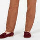 Charter Club Women's Cambridge Skinny Pull on Tummy Control Pants Copper Size 6