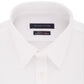 Tommy Hilfiger Men's Athletic Fit Performance Stretch Th Flex Collar Solid Dress Shirt White Size 17-36/37
