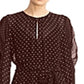 Bailey 44 Women's Candace Puff Sleeve Polka Dot Dress Red Size 4