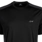 Attack Life Men's Crewneck Short Sleeve Activewear Top Black Size Small