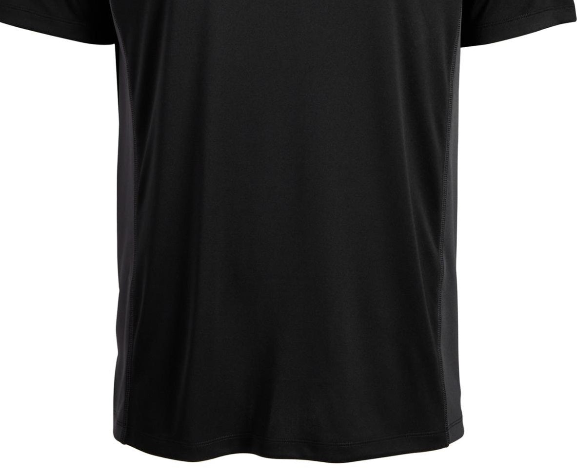 Attack Life Men's Crewneck Short Sleeve Activewear Top Black Size Small