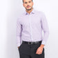 Ryan Seacrest Men's Slim Fit Button-Down Dress Shirt Purple Size 15X32-33