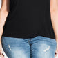 City Chic Women's Trendy Plus Short Sleeve Victorian Top Black Size XS