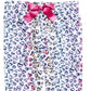 Max & Olivia Little & Big Girl's Heart Print Pajama Pants White Size M