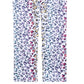 Max & Olivia Little & Big Girl's Heart Print Pajama Pants White Size M