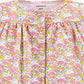 Carter's Baby Girl's Floral-Print Cotton Coverall Pink Multi Size 9MOS