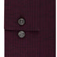 Calvin Klein Men's Steel Slim-Fit Non-Iron Stretch Performance Print Dress Shirt Red Size 34-35