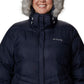 Columbia Women's Plus Faux Fur Trim Hooded Puffer Coat Blue Size 1X