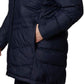 Columbia Women's Plus Faux Fur Trim Hooded Puffer Coat Blue Size 1X
