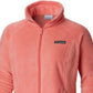 Columbia Women's Benton Springs Full Zip Fleece Jacket Pink Size 2X