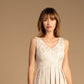 Trina Turk Women's Valley Metallic Floral Jacquard Dress Brown Size 8
